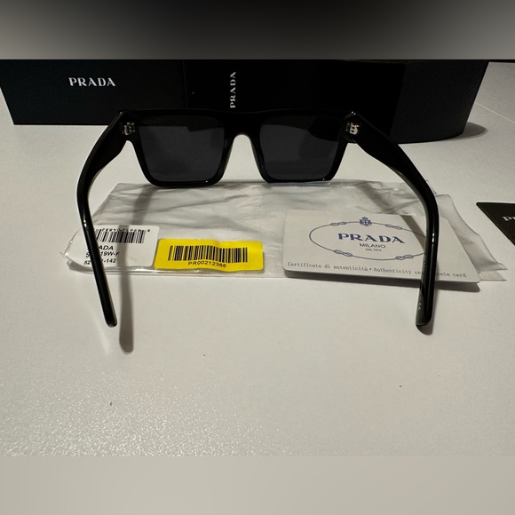 Prada Symbole Men’s Black Sunglasses Shades Brand New with Box - Picture 7 of 11